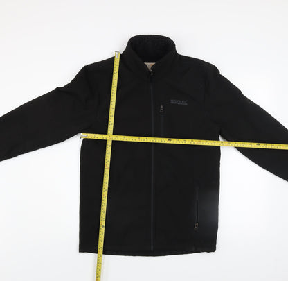 Mens UK Size S Regatta Black Soft Shell