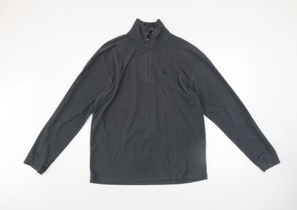 Mens UK Size M Trespass Grey Pullover Sweatshirt
