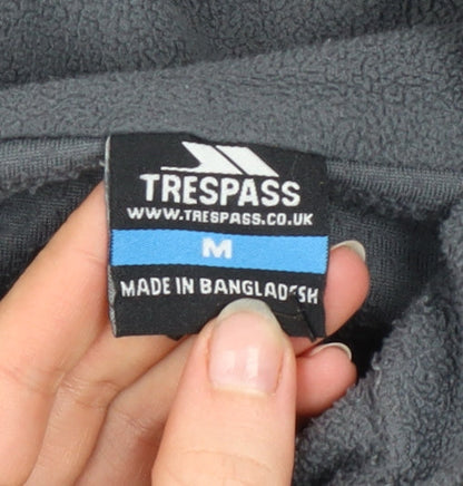 Mens UK Size M Trespass Grey Pullover Sweatshirt