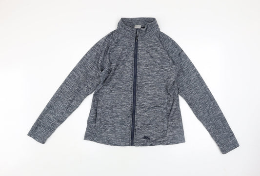 Womens UK Size L Trespass Grey Full Zip Sweatshirt