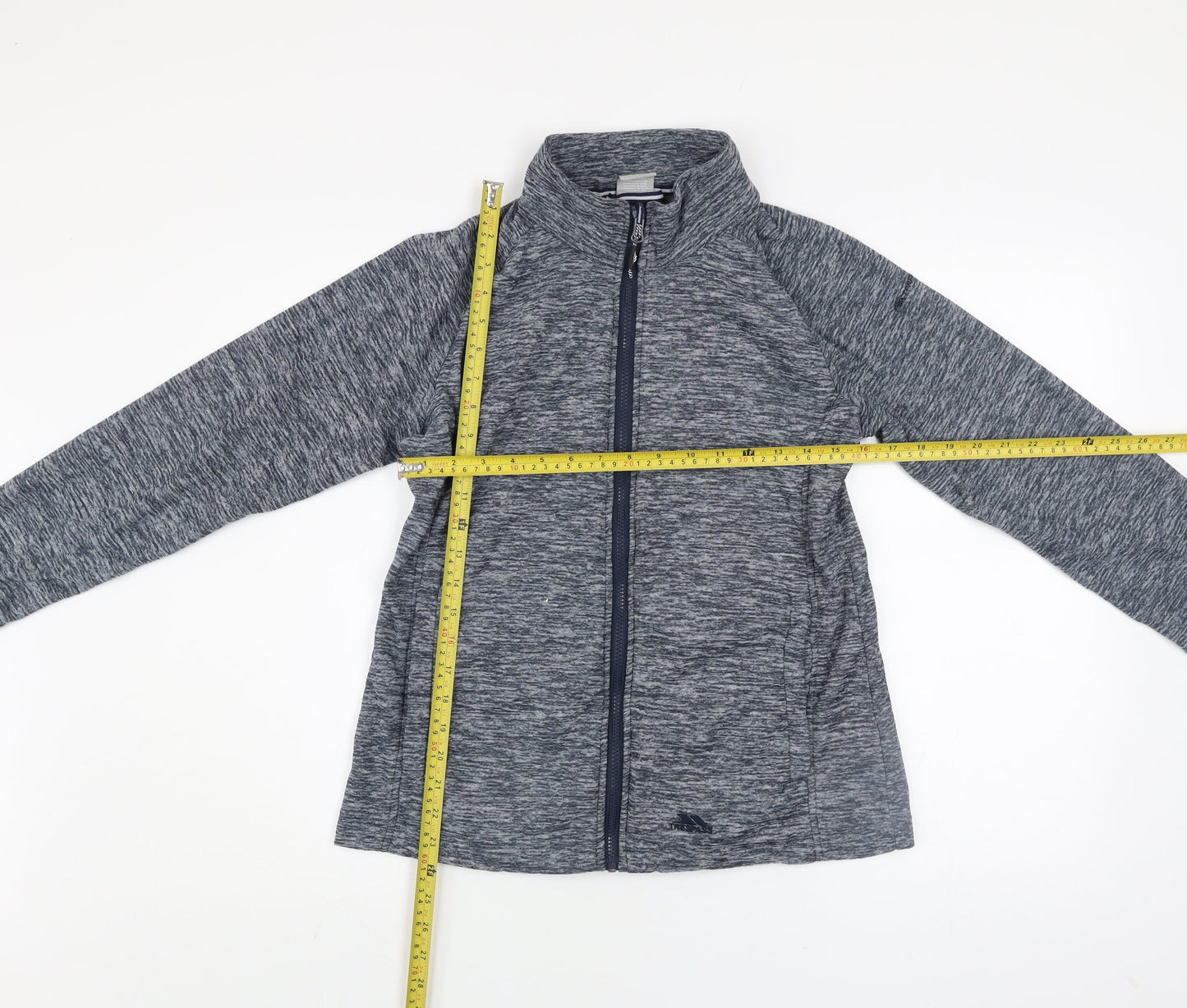 Womens UK Size L Trespass Grey Full Zip Sweatshirt