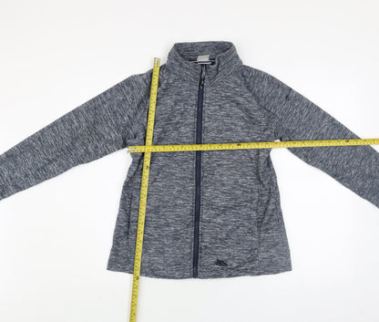 Womens UK Size L Trespass Grey Full Zip Sweatshirt