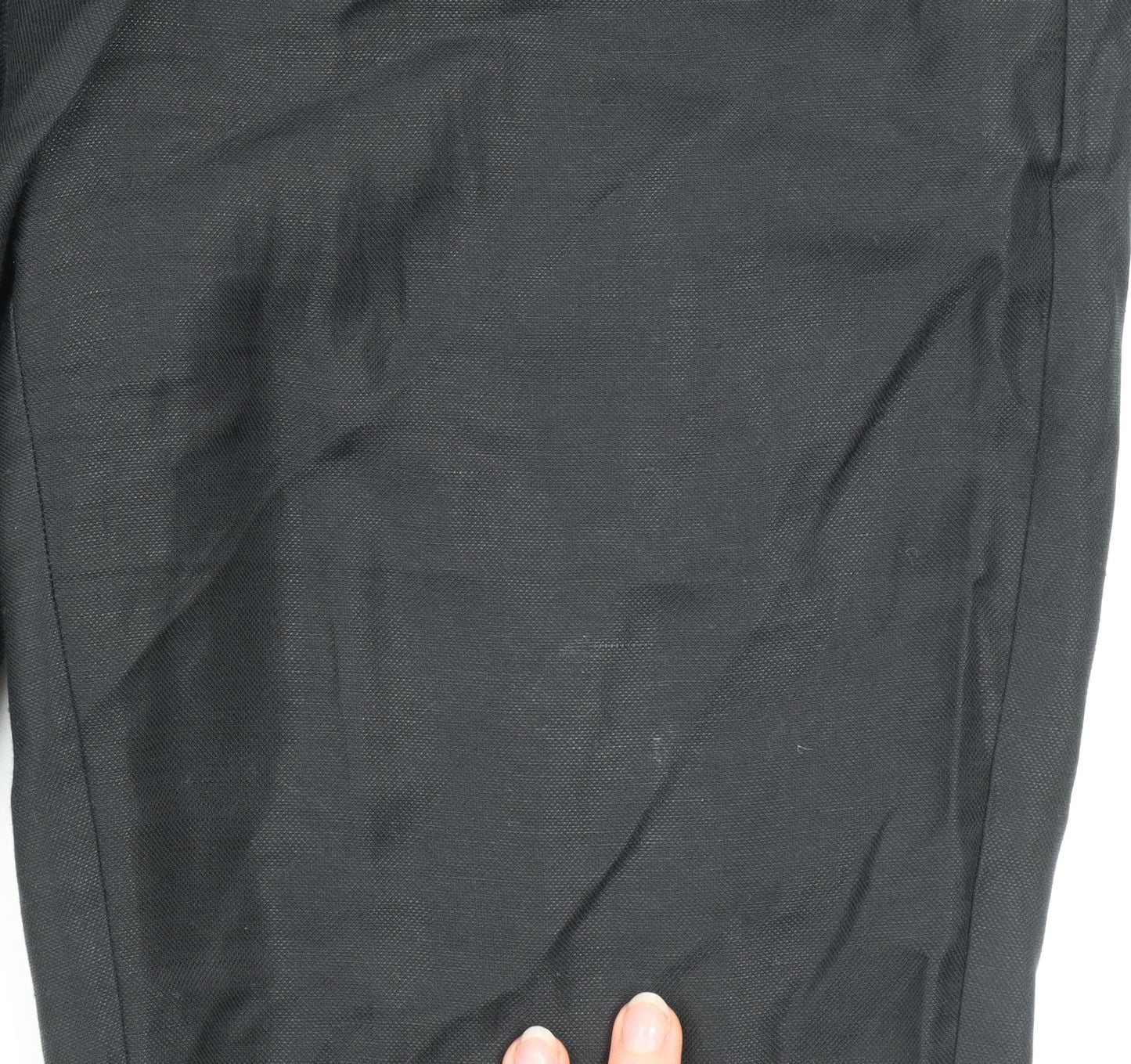Womens UK Size 8 Country Road Regular Fit Business Casual Workwear Black Trouser