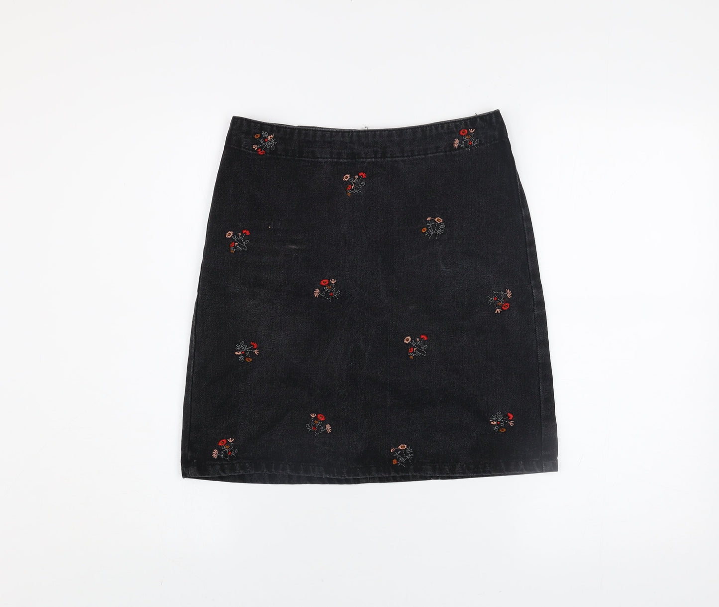 Womens UK Size S VILA Straight & Pencil Denim Skirt