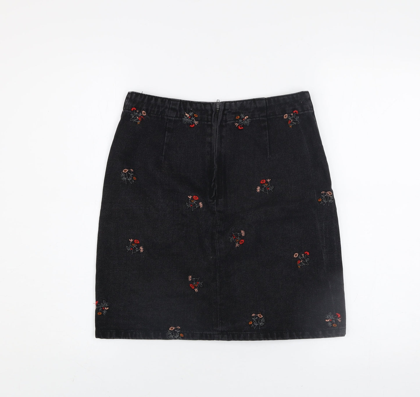 Womens UK Size S VILA Straight & Pencil Denim Skirt