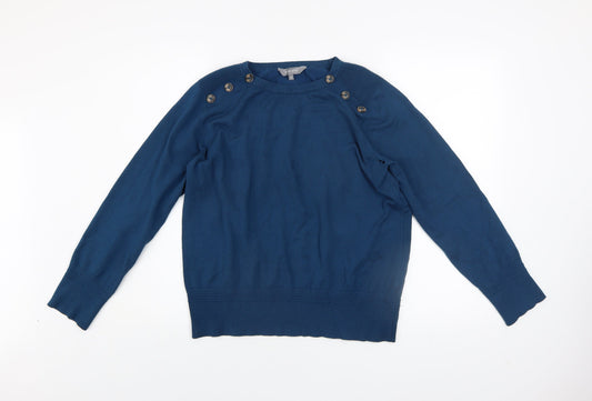 Womens UK Size 18 Principles Blue Pullover Jumper