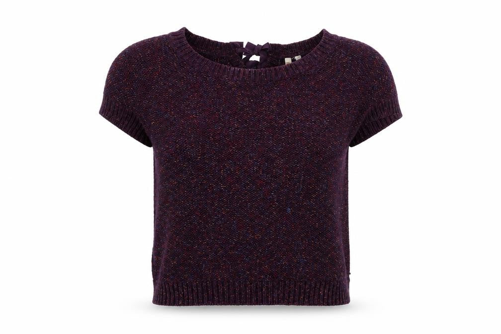 Womens UK Size 8 White Stuff Purple Pullover Jumper