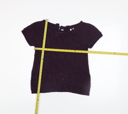 Womens UK Size 8 White Stuff Purple Pullover Jumper