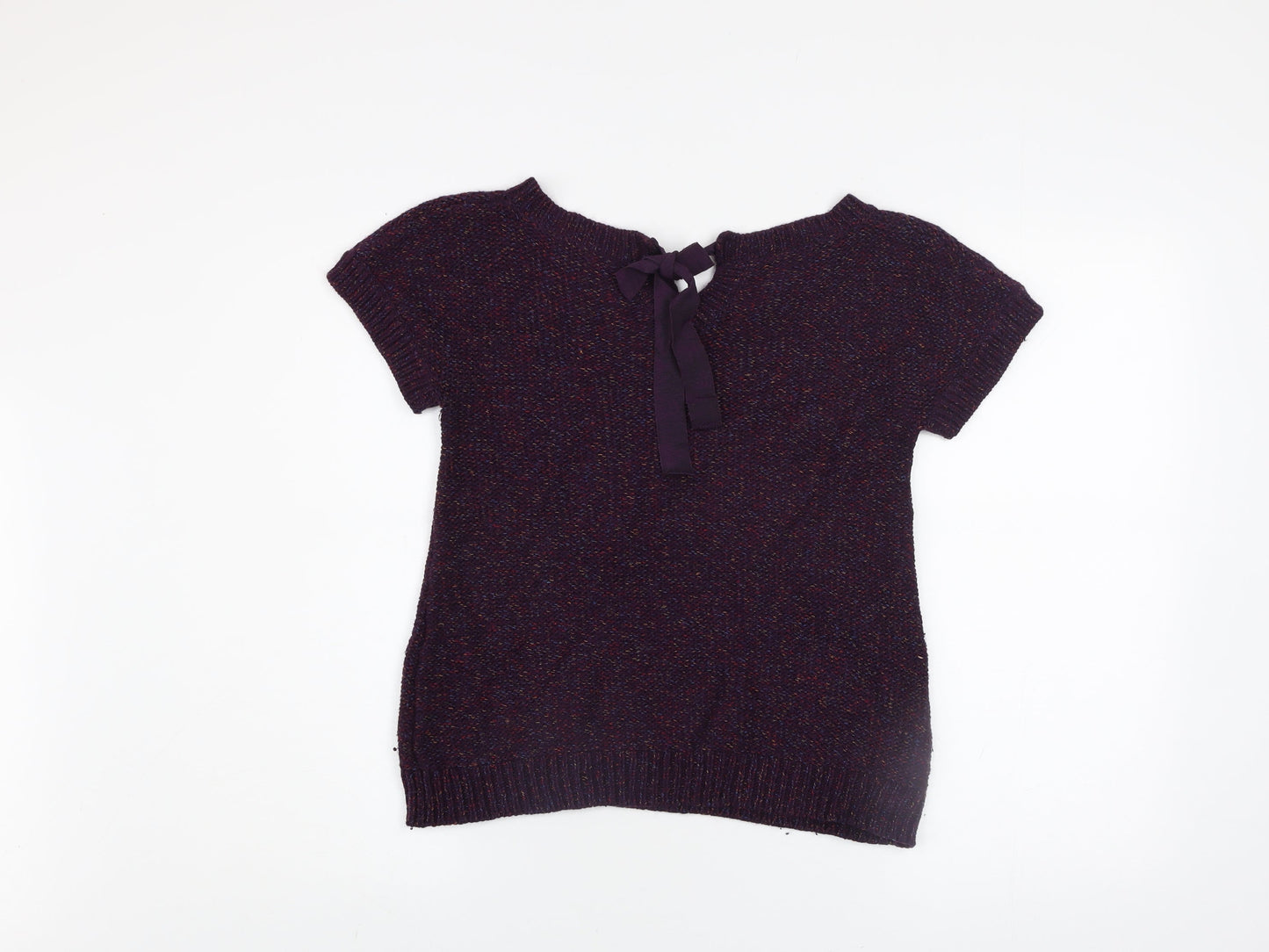 Womens UK Size 8 White Stuff Purple Pullover Jumper