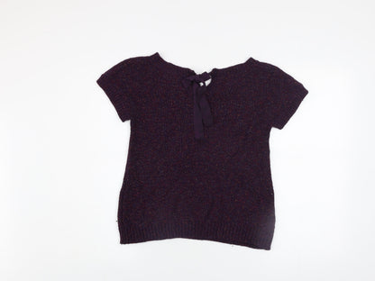 Womens UK Size 8 White Stuff Purple Pullover Jumper