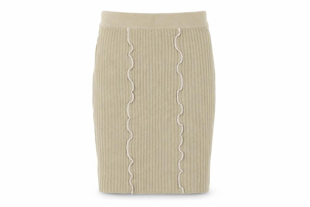 Womens UK Size 12 COLLUSION Straight & Pencil Knit Skirt