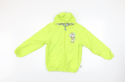 Boys UK Size 12 Years Disney Green Rain Coat