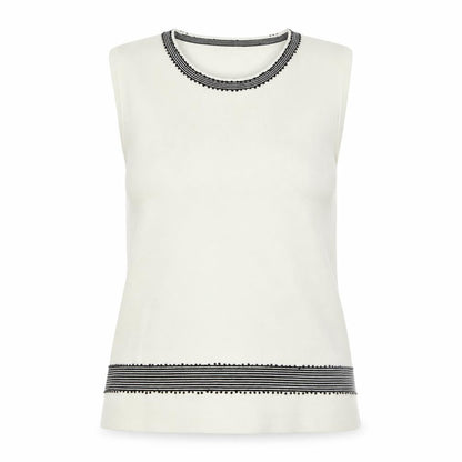 Womens UK Size M Klass Collection Ivory Basic Tank