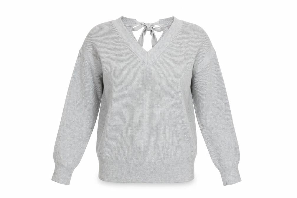 Womens UK Size 12 NEXT Grey Pullover Jumper