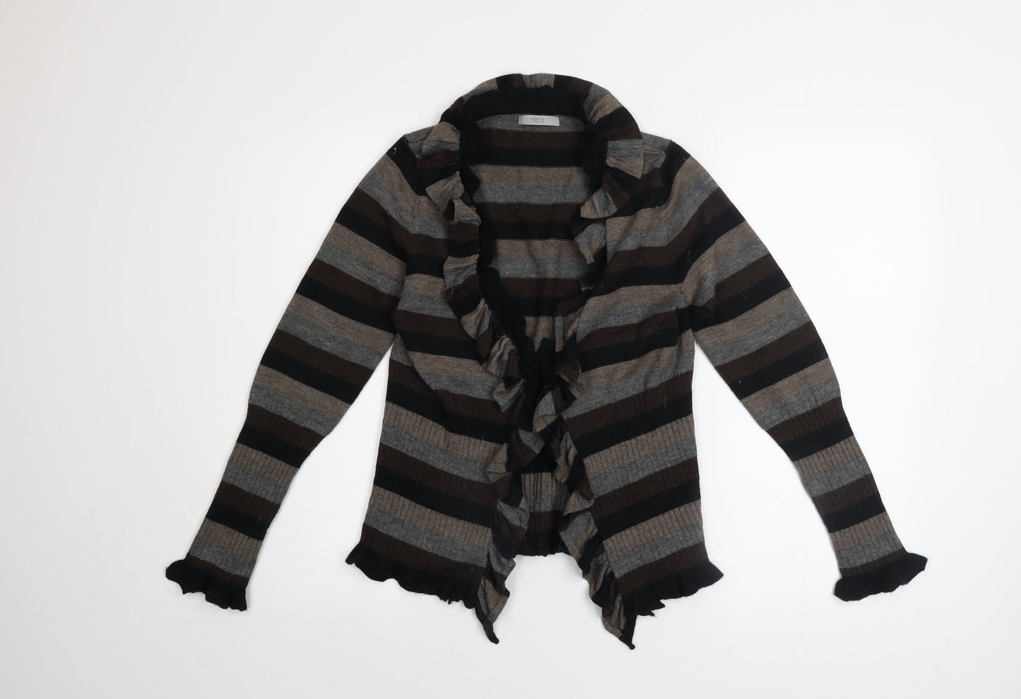 Womens UK Size 14 Marks and Spencer Brown Cardigan Jumper