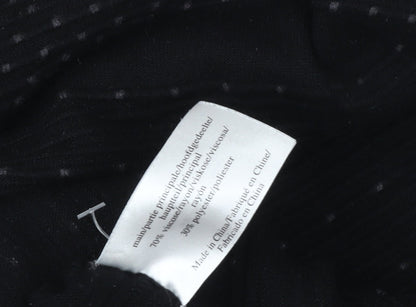 Laura Ashley Women’s Black Size 14 Fit & Flare Knit Dress