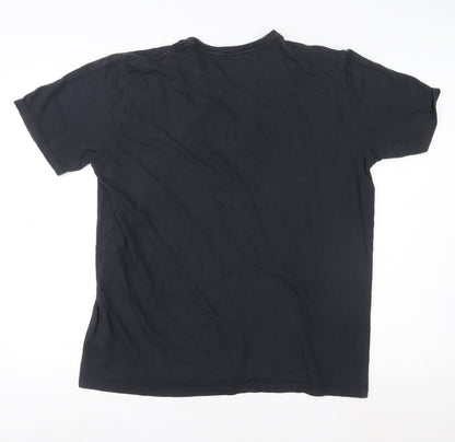 Under Armour Men’s Black HeatGear Graphic Logo Short Sleeve T-Shirt L