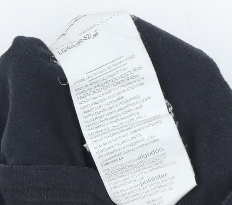 Under Armour Men’s Black HeatGear Graphic Logo Short Sleeve T-Shirt L