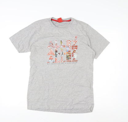 Mens UK Size S L.F.C. Grey  T-Shirt