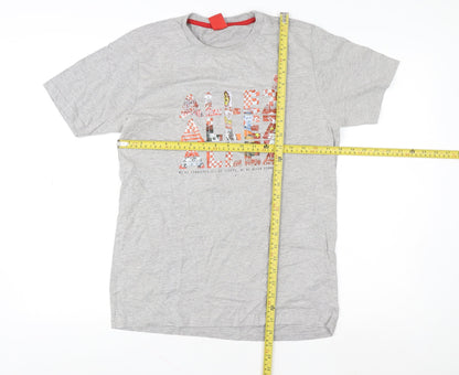 Mens UK Size S L.F.C. Grey  T-Shirt