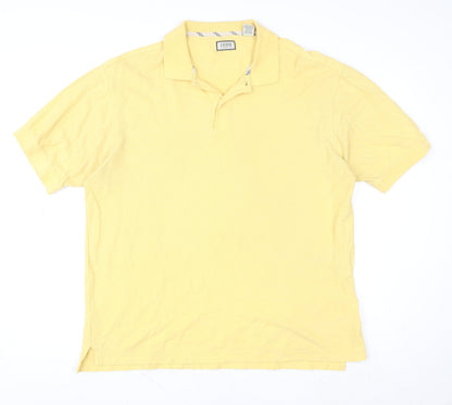 Mens UK Size L IZOD 100% Cotton Polo Shirt