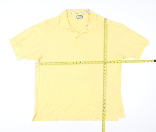 Mens UK Size L IZOD 100% Cotton Polo Shirt