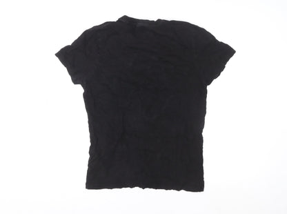 The North Face Men's Black S Short Sleeve Crew Neck Cotton T-Shirt