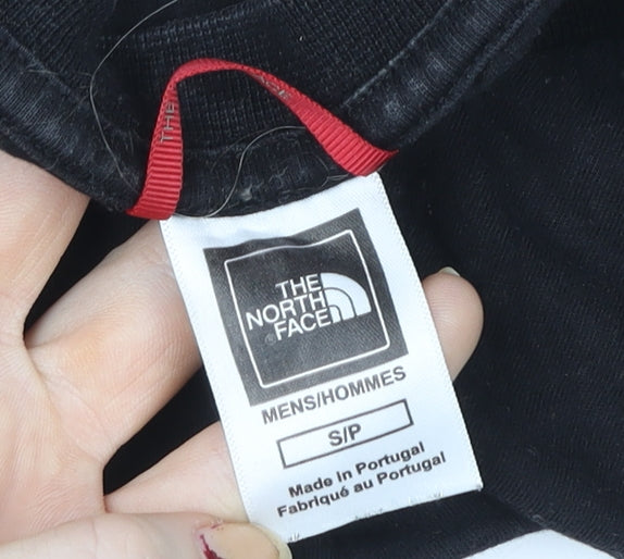 The North Face Men's Black S Short Sleeve Crew Neck Cotton T-Shirt