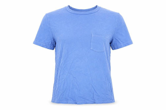 Womens UK Size XS Gap Blue Cropped T-Shirt