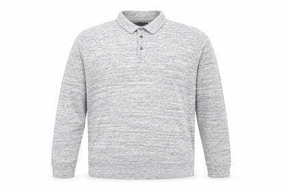 Mens UK Size L Marks and Spencer Grey Henley Sweatshirt