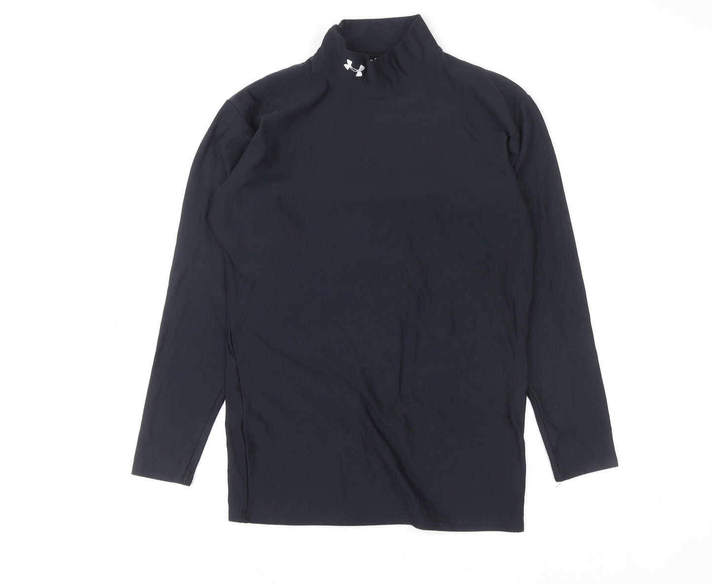 Under Armour Women Black XL Long Sleeve Mock Neck Compression Top