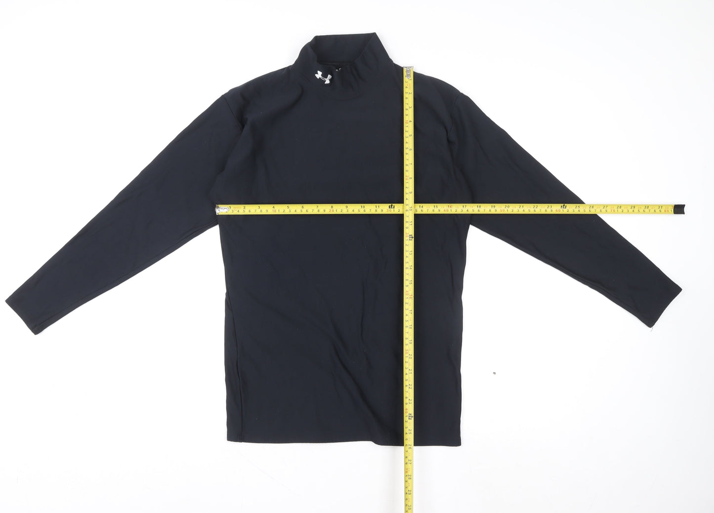 Under Armour Women Black XL Long Sleeve Mock Neck Compression Top