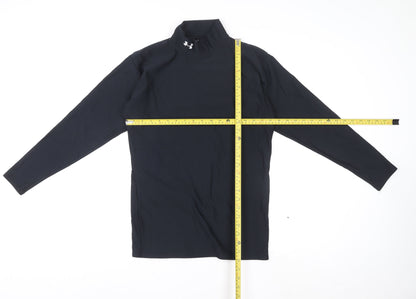 Under Armour Women Black XL Long Sleeve Mock Neck Compression Top