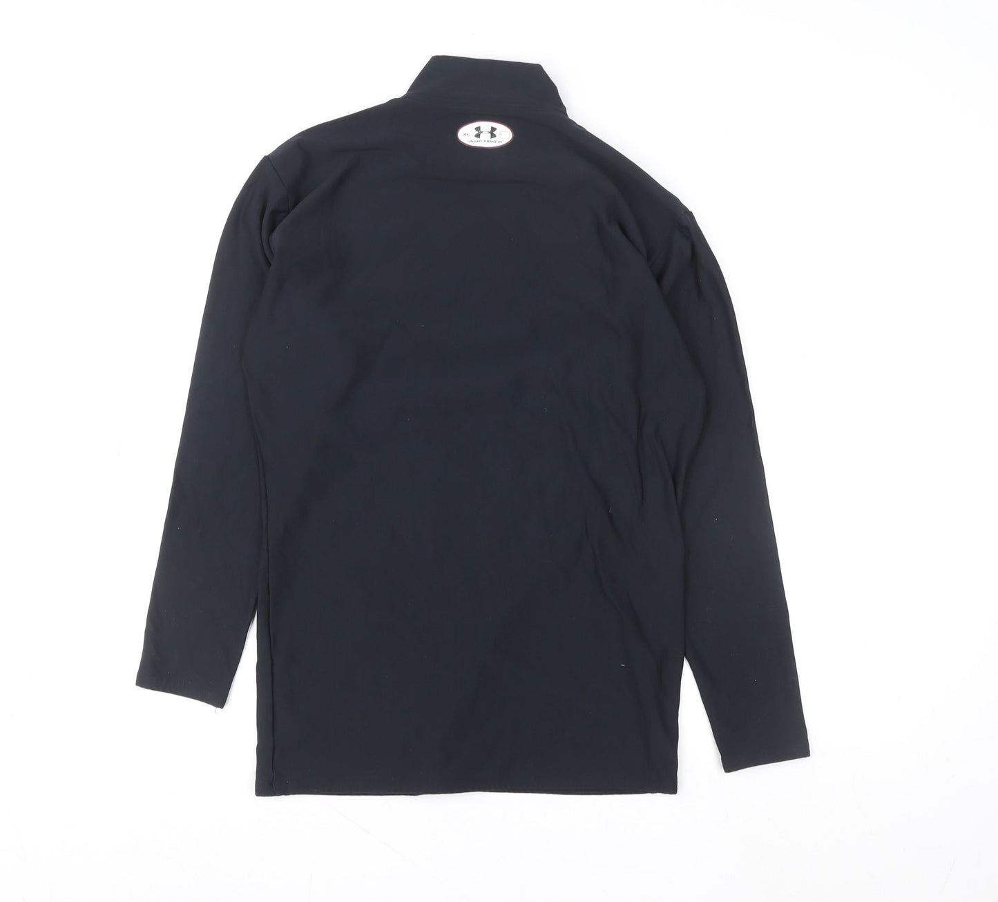 Under Armour Women Black XL Long Sleeve Mock Neck Compression Top