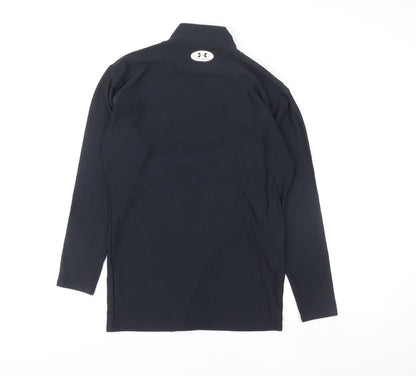 Under Armour Women Black XL Long Sleeve Mock Neck Compression Top