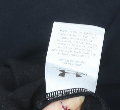 Under Armour Women Black XL Long Sleeve Mock Neck Compression Top