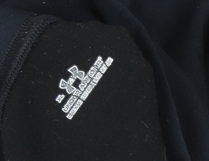 Under Armour Women Black XL Long Sleeve Mock Neck Compression Top