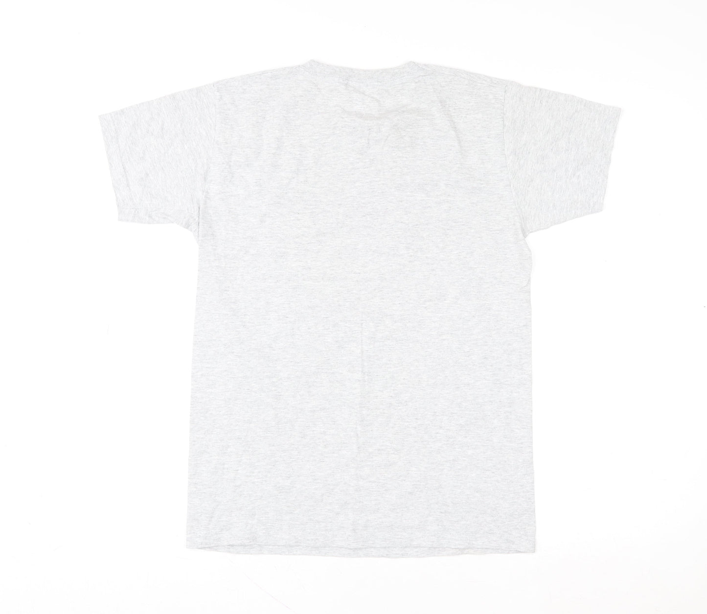Mens UK Size S Fruit of the Loom Grey  T-Shirt