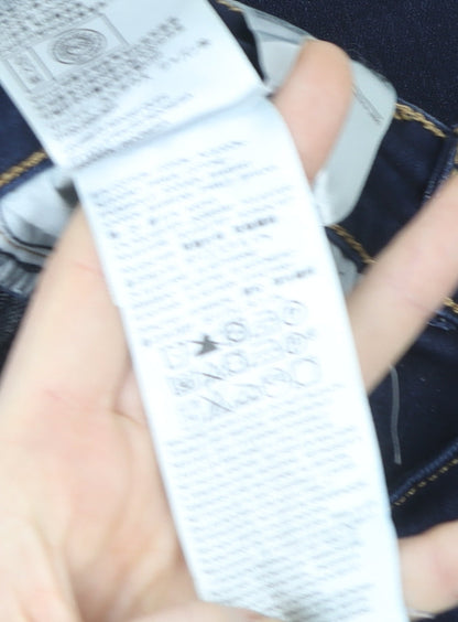 Levi’s Girls Blue 721 High Rise Skinny Jeans Size 9-10 Years Stretch Denim