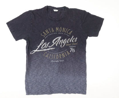 Mens UK Size M NEXT Blue  T-Shirt