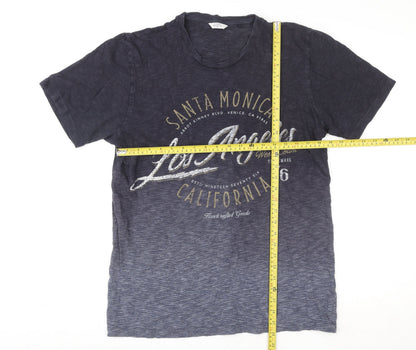 Mens UK Size M NEXT Blue  T-Shirt