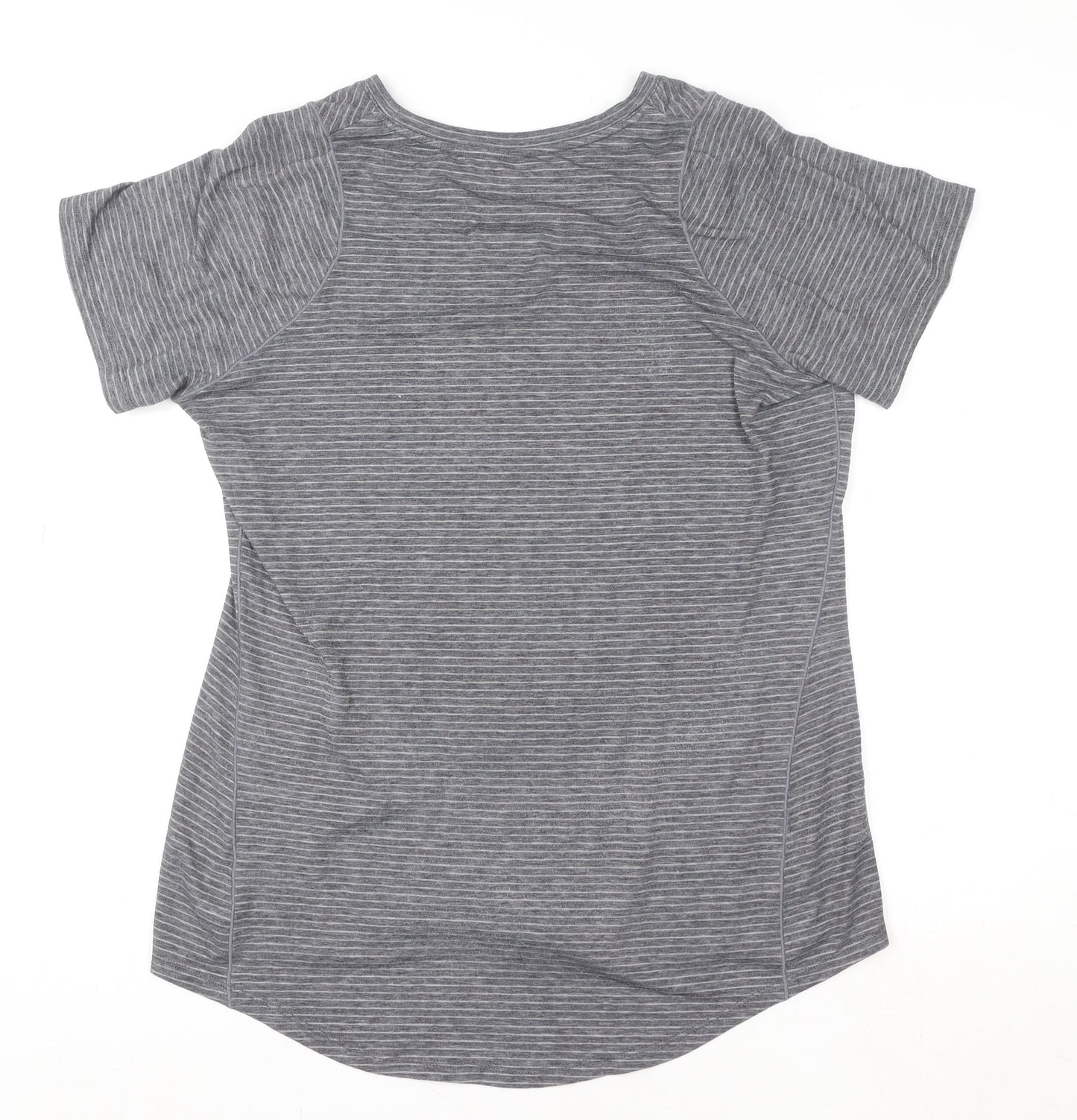 Mens UK Size M Athletic Works Grey Gym & Training Running & Jogging Yoga T-Shirt