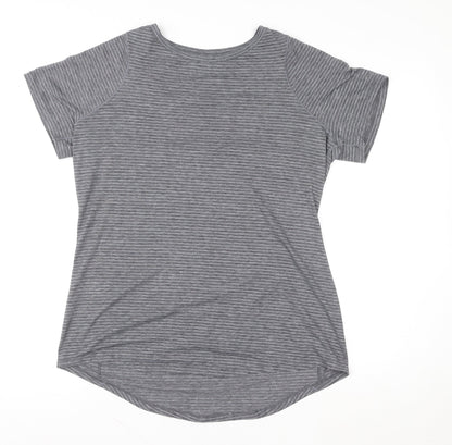 Mens UK Size M Athletic Works Grey Gym & Training Running & Jogging Yoga T-Shirt