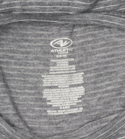 Mens UK Size M Athletic Works Grey Gym & Training Running & Jogging Yoga T-Shirt