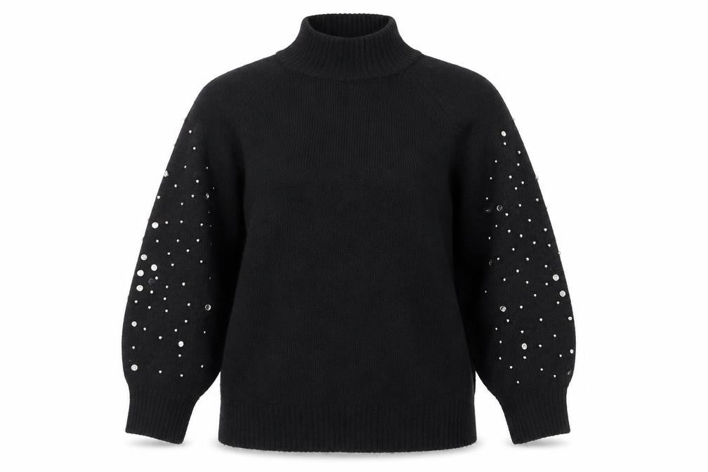 Womens UK Size M Sweewē Paris Black Pullover Jumper