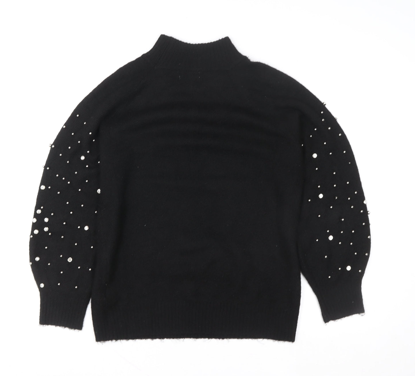 Womens UK Size M Sweewē Paris Black Pullover Jumper