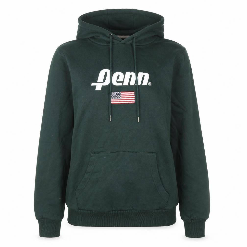 Womens UK Size M Penn x Primark Green Pullover Hoodie