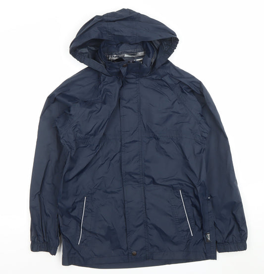 Mens UK Size 164 Regatta Blue Rain Coat