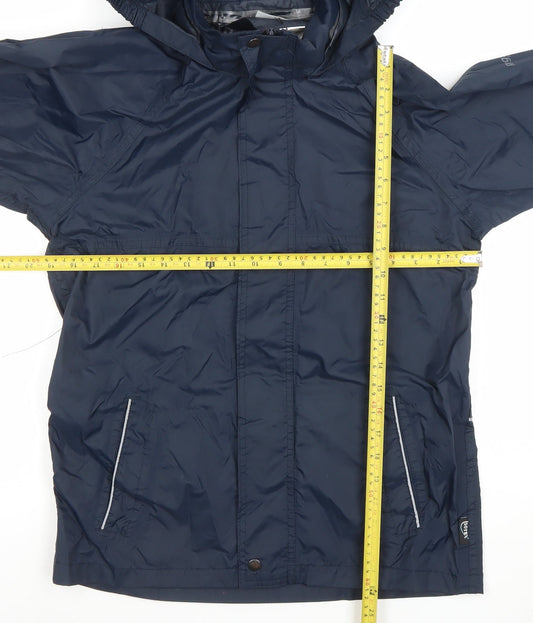 Mens UK Size 164 Regatta Blue Rain Coat