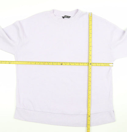 Womens UK Size M Dunnes Stores Purple Pullover Jumper
